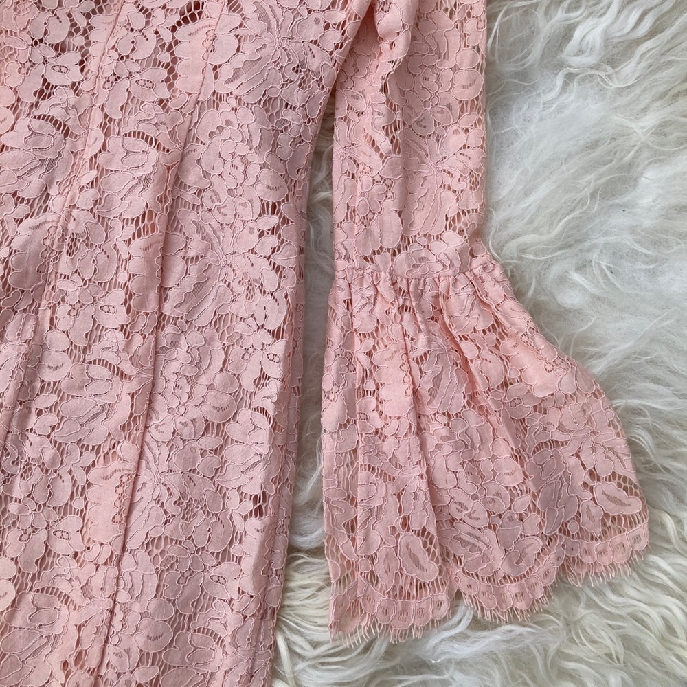 RACHEL ZOE Lace Pattern Mini Dress - Picture 14 of 15